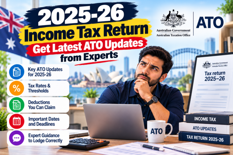 2025-26 Income Tax Return – Get Latest ATO Updates from Experts