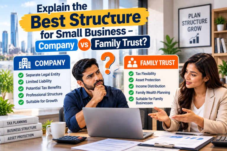 Small Business Structure Company or Trust Epping